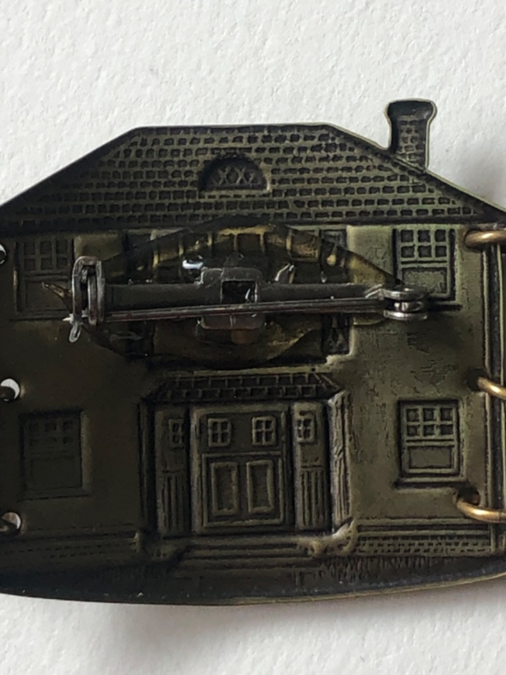 Bracelet/Brooch w/ House, Heart, Chair, Cat & Other Charms - Picture 5 of 9